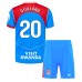 Atletico Madrid Giuliano Simeone #20 Tredjedraktsett Barn 2025-26 Kortermet (+ Korte bukser)